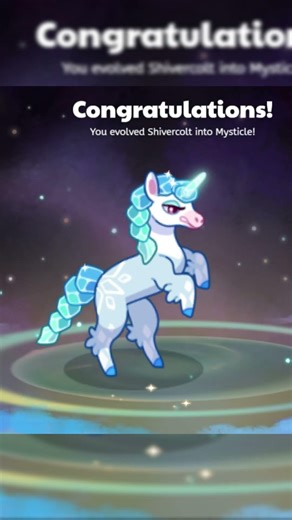 🦄Shivercolt Evolves into Mysticle!!! Prodigy Math Game!!!🦄