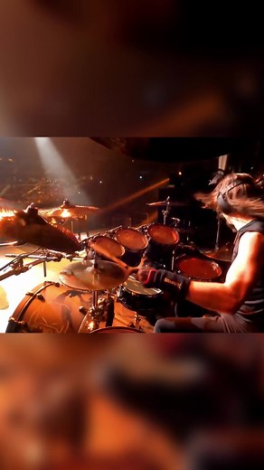 Ever wonder what a Megadeth show looks like from #DirkVerbeuren’s perspective? He’s an absolute machine back there. #megadeth #dirkverbeuren #thrashmetal #fyp #foryou #drumtok