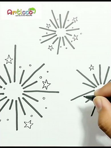 DRAWING REALISTIC FIREWORK
