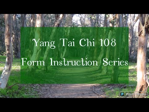 (84/93) Yang Tai Chi 108 Form: Step Forward and Punch Down (#Yang shi #Taijiquan) #Taiji