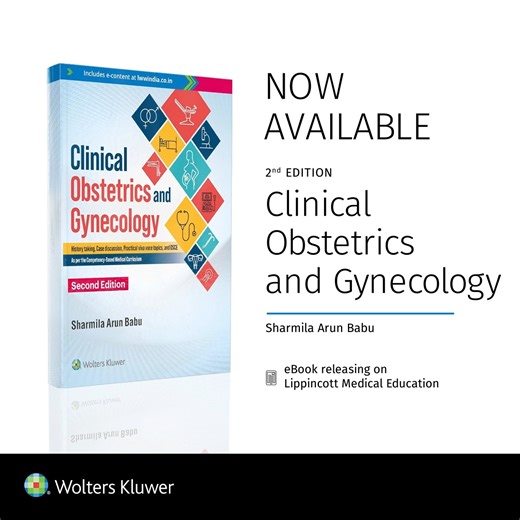 2.2K views | Clinical Obstetrics and Gynecology, now available, is designed to cover important clinical cases and practical viva voce topics, making it a comprehensive solution for medical students and practicing clinicians. Buy Now : https://bit.ly/41dNra7 #WoltersKluwerIndia #ClinicalObstetrics #Gynecology #MbbsBooks #MedicalEducation #LearnWithPurpose #StudySmart #MbbsStudent #Lippincott #Obstetrics | Wolters Kluwer Health India | Facebook