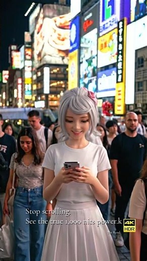 Osaka Night Walk 4K HDR | Dotonbori with Anime Diva [1000nits] #hdr #4khdr #1000nits