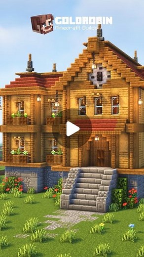 Goldrobin on Instagram: "Minecraft Mansion 🏡, Tutorial on YouTube: Goldrobin (Link in Bio) . 🏠 Everything is built by me! 🌈 Ressourcepack: Minecraft 🌍 Shader: Complementary . Tags: #minecraft #minecraftbuilds #gaming #minecraftdaily #minecraftarchitecture #minecraftart #minecraftmemes #minecraftcreation #minecraftdesign #minecrafthouse #gameart #minecraftedit #minecraftpc #mojang #minecraftbuilding #mansion #mansionhouse"