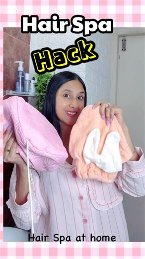 HAIR SPA HACK at Home #hairspa