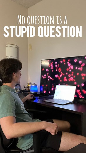 11K views · 14 reactions | All jokes aside, it’s very important to ask questions in lecture. There’s no such thing as a dumb question ‍♂️ - #trendingontiktok #tiktoktrend #funnymemes #relateablepost #schoolfunnies #schoolfun #questioning on | Predent.student | Facebook