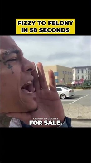 Cops Arrested Prankster Over Soda Prank #crime #cops #foryou #viral #trending #fypシ