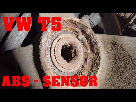 VW T5 / ABS light is on / sensor defective