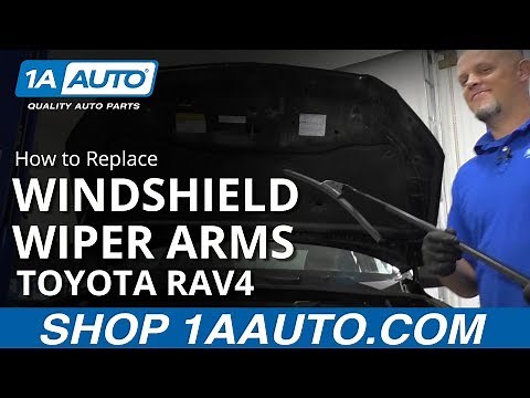 How to Replace Windshield Wiper Arms 05-16 Toyota RAV4