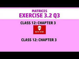 NCERT Solutions for Class 11 Maths - Matrices (Ex. 3.2) - 2