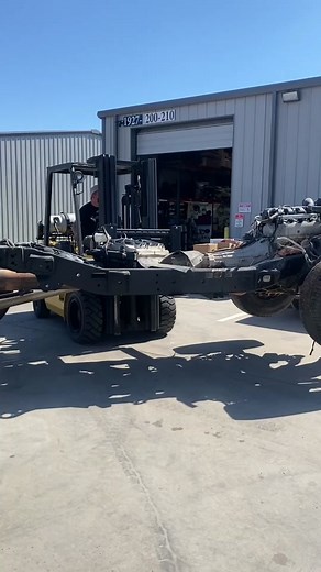 Ford Raptor Chassis Swap Progress