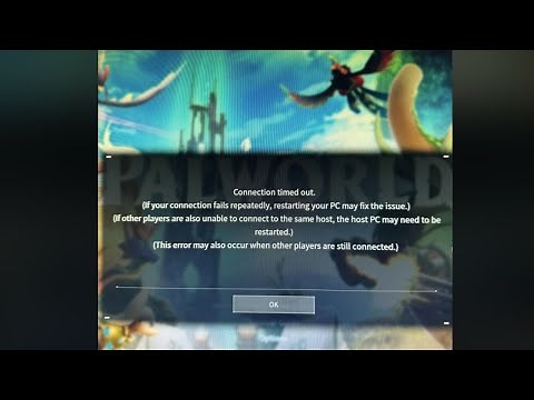 How To Fix Palworld Connection Timed Out Error?