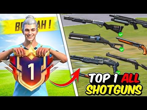 Pushing Top 1 Title in All Shotguns in 24hrs ? - Garena free fire 🔥