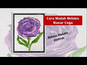 Pouring Paint with Chain String Pull - Beautiful Rose