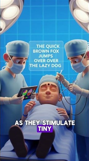 He Stayed Awake During Brain Surgery 😀 #shorts