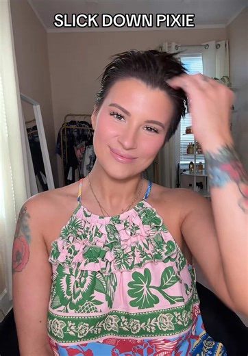 Slick Down Pixie Styling Tips