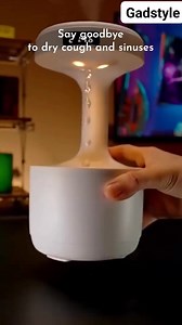 Smooth Sailing Humidifier Anti-Gravity Light Water Drop Fountain Light LED Night Lamp | GadStyle BD