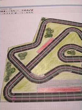 Streckenvorschlag Carrera Evolution/ Digital132/124 Dachbodenanlage auf Teppichboden