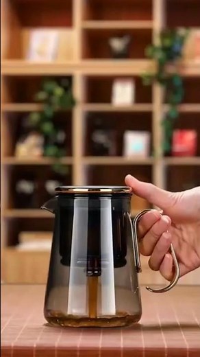 Magnetic Glass Tea Maker One-Click Tea Infuser You'll Love!