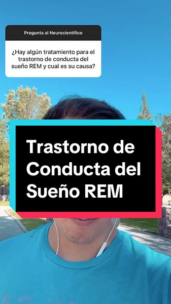 Trastorno de Conducta del Sueño REM #sueño #parasomnia #trastornosdesueño #cerebro #neurociencia #cienciaentiktok #divulgacioncientifica