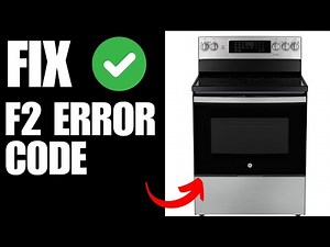 GE Oven F2 Error - How To Fix