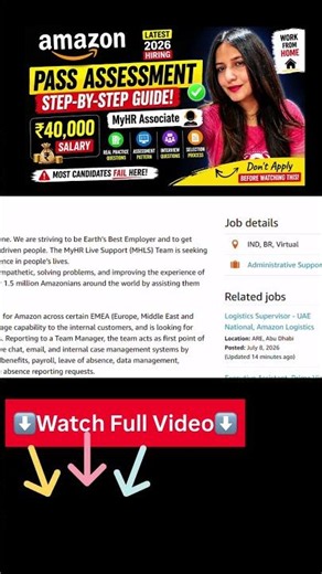 😳 Amazon Assessment 2026 | Most Candidates Fail Here!