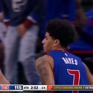 128K views · 5.4K reactions | Killian Hayes took over in the final minutes against the Mavericks, sealing the win with back-to-back 3-pointers in OT!   22 PTS | 8 AST | 4 REB  | NBA | Facebook