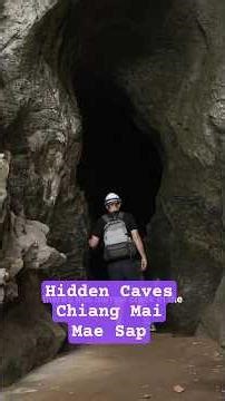 Chiang Mai Hidden Caves 🇹🇭Mae Sap Cave System