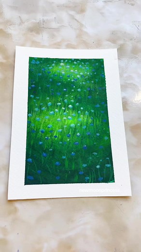 How to Paint Realistic Grass with Multiple Greens