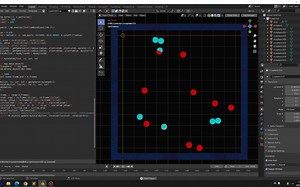 Blender python使用物理公式来模拟物体碰撞只能创建简单的 2D 场景，超过６０个球计算速度竞然超过３０秒