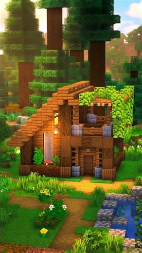 Starter House Design in Minecraft !