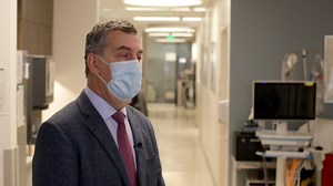 In case you missed it, the Carol G. Simon Cancer Center is undergoing a three-phased expansion and renovation, which is supported in large part by generous members of our community. Watch Dr. Eric Whitman, medical director, Atlantic Health System Cancer Care, take you on a tour of the brand new Infusion Center. Learn more about how you can support this important project: https://f4mmc.org/simon-center. | Atlantic Health Morristown Medical Center