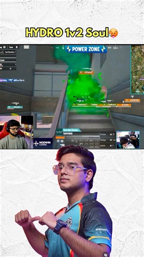 HYDRO 1v2 SOUL🥵😳TAG vs SOUL 3 v 3 FIGHT🔥😱#jonathangaming #tagjonathan #lolzzzgaming #bgms