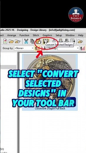 Wilcom: Saving multiple file types at 1 time