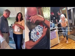Grandparents Meet Grandchild for the First time tears will fall down of emotional moments