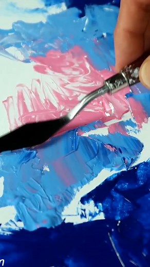 37K views · 940 reactions | Simple Abstract Painting Using Acrylics #raygrimesfineart #fineart #acrylics #painting #abstract #abstractart | Ray Grimes Fine Art | Facebook