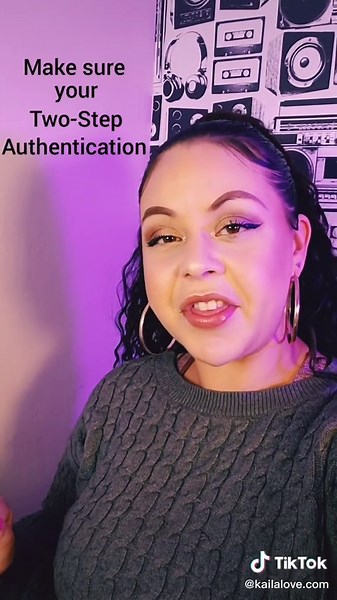 DON'T sleep on those backup codes yall. They may be the only thing that saves your account. Did yall get the message? DONT CLICK THE LINK! #securitytips #ig #kailalove