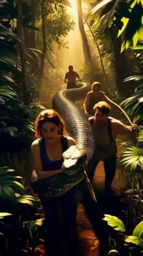 Python attack on Girls #aivideo #shorts