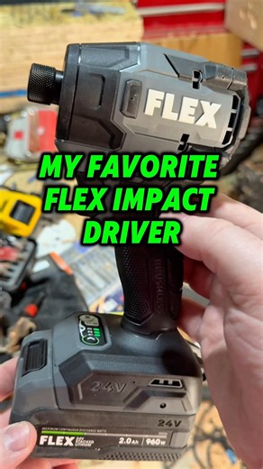 Flex Has a Sleeper Impact Driver! #flextools #flexpowertools #impactdriver #tools