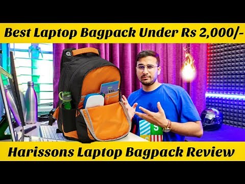 Best Laptop Backpack For Men Under 2000 | Harissons Delta Review 🔥