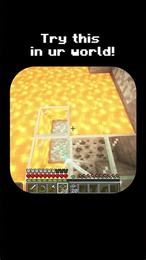 Is it real?😨#minecraft