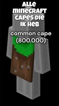 Hoe krijg je deze video minecraft capes?!