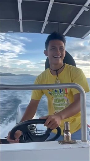 “Driving the Boat Like a Pro 😎⚓”