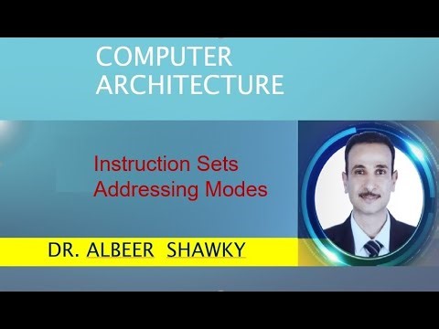 4. Instruction Sets-Addressing Modes and Formats and Hardwired Micro programmed. Dr.Albeer Shawky