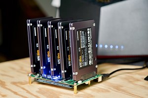 48TB $5,000 Raspberry Pi server #piday #raspberrypi @Raspberry_Pi