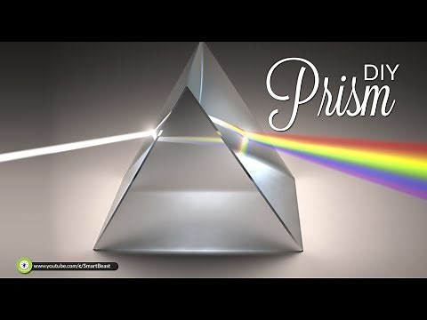 Rainbow in a RESIN ?? - How to make Resin PRISM 🌈
