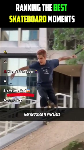 Ranking The Best Skateboard Moments #facts #fxyoeditz #shorts