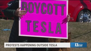 Protest organizer gearing up for third Tesla protest this month