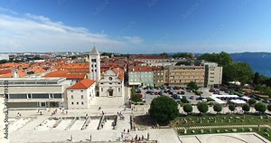 Saint Mary church and monastery in Zadar, Croatia