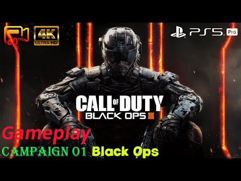 Campaign 01: Black Ops - Call of Duty: Black Ops III - PS5 Pro 4K60P