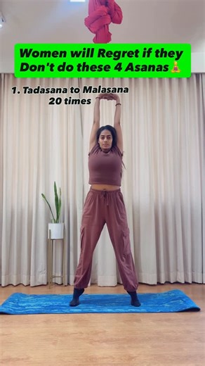 yoga_girl_Anita on Instagram: "4 Must do Asanas 🧘‍♀️ #Woman #yoga #yogateacher #yogachallenge #workout #yogalove #fitness #yogalife #yogalife #asana"